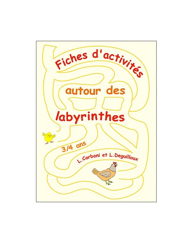 Livre Labyrinthe Enfant 4 Ans: Livre d'Activités de Labyrinthes